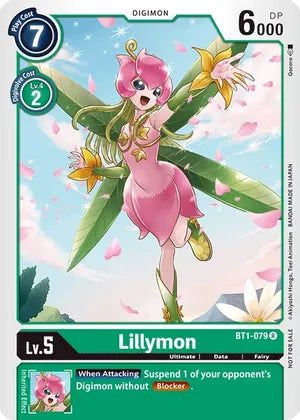 Lillymon [BT1-079] (Alternative Art) [Promotional Cards] - Destination Retro