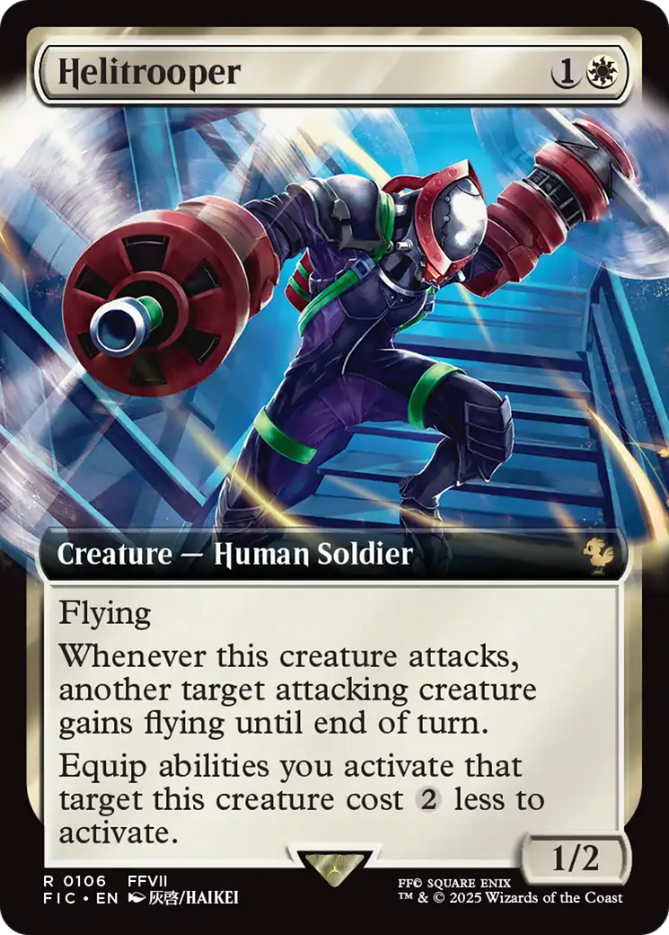 Helitrooper (Extended Art) [FINAL FANTASY Commander] - Destination Retro