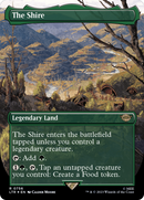 The Shire (Borderless) (Surge Foil) [The Lord of the Rings: Tales of Middle-Earth] - Destination Retro