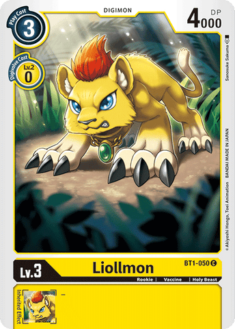 Liollmon [BT1-050] [Release Special Booster Ver.1.0] - Destination Retro