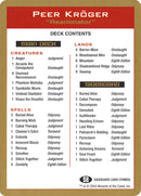 Peer Kroger Decklist [World Championship Decks 2003] - Destination Retro