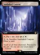 Sunbaked Canyon (Extended Art) (Surge Foil) [Doctor Who] - Destination Retro