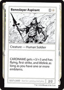 Baneslayer Aspirant (2021 Edition) [Mystery Booster Playtest Cards] - Destination Retro
