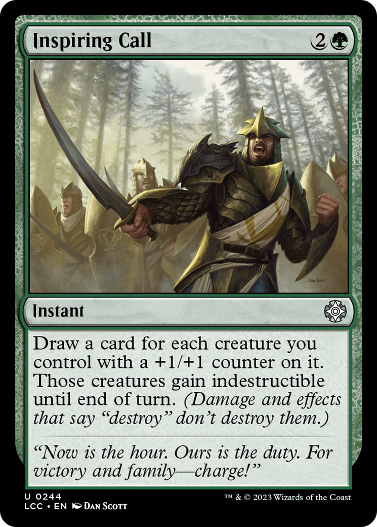 Inspiring Call [The Lost Caverns of Ixalan Commander] - Destination Retro