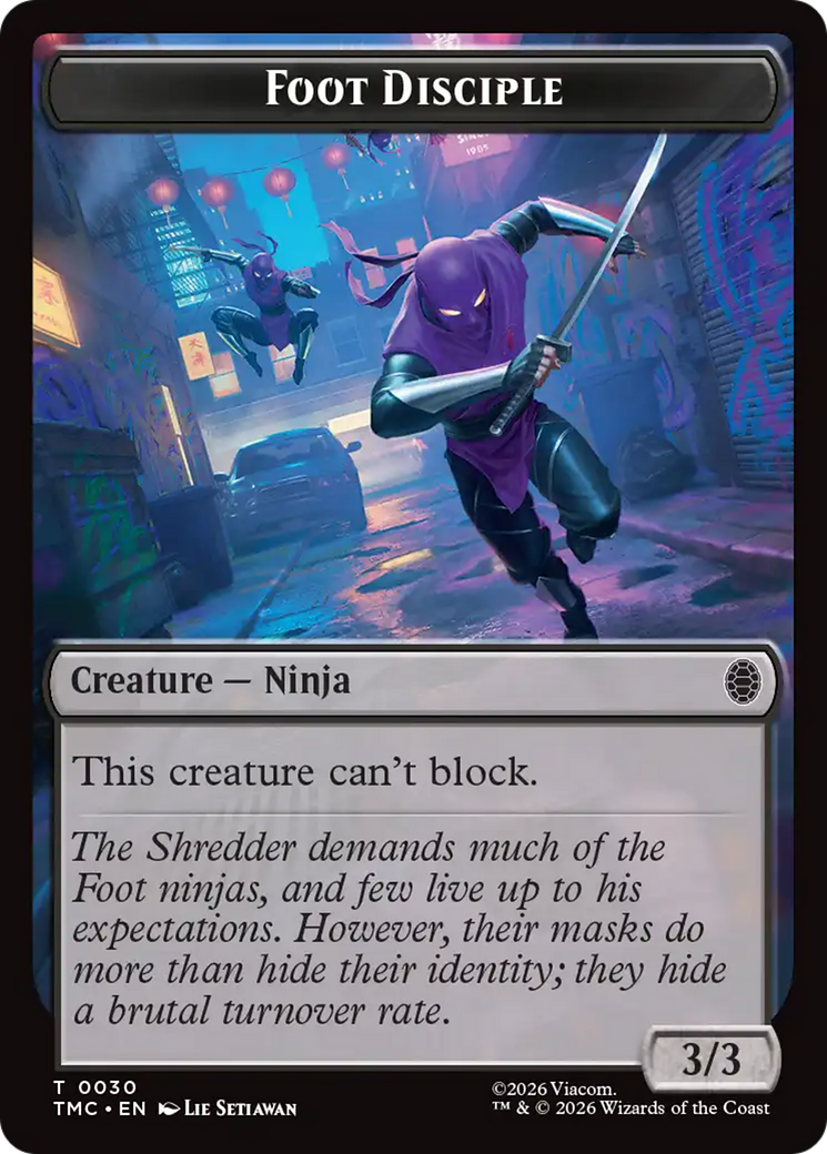 Foot Disciple [Teenage Mutant Ninja Turtles Commander] - Destination Retro