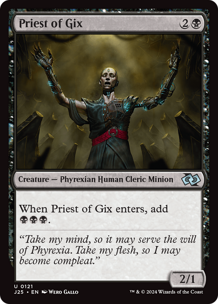Priest of Gix [Foundations Jumpstart] - Destination Retro
