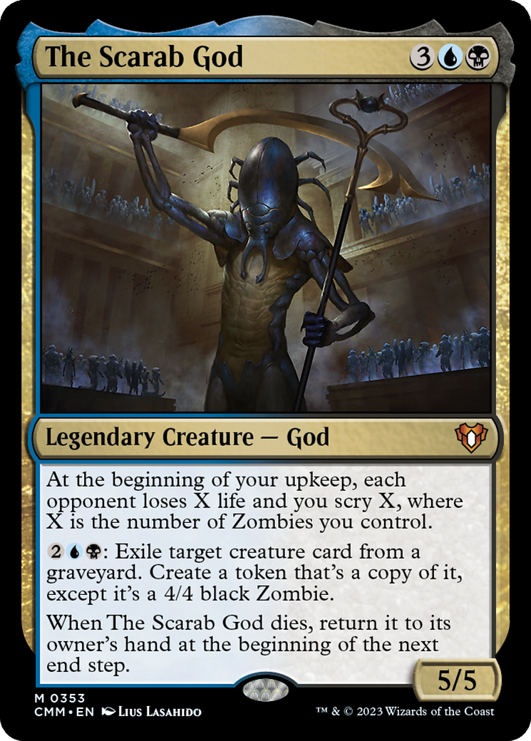 The Scarab God [Commander Masters] - Destination Retro