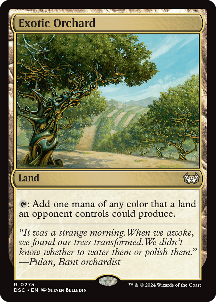 Exotic Orchard [Duskmourn: House of Horror Commander] - Destination Retro
