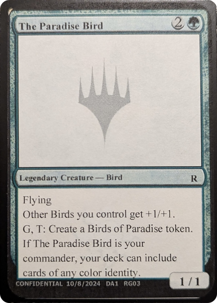 The Paradise Bird [Mystery Booster 2 Playtest Cards] - Destination Retro