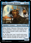 Kaho, Minamo Historian [Commander Masters] - Destination Retro