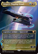 Inspirit, Flagship Vessel (Borderless) [Edge of Eternities Commander] - Destination Retro