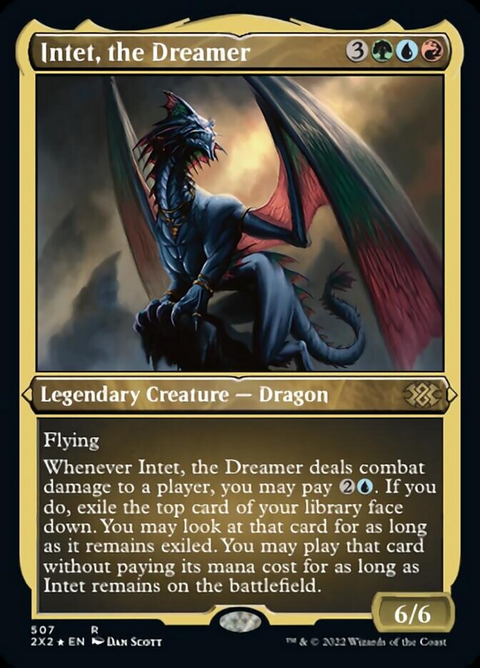 Intet, the Dreamer (Foil Etched) [Double Masters 2022] - Destination Retro