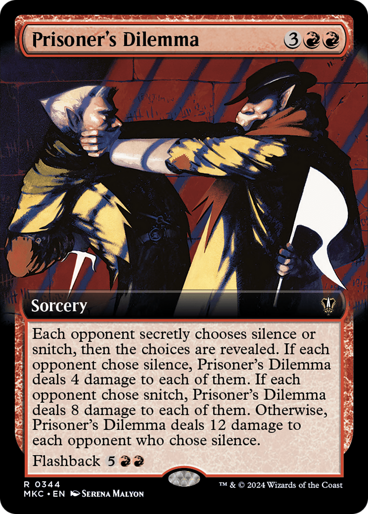 Prisoner's Dilemma (Extended Art) [Murders at Karlov Manor Commander] - Destination Retro