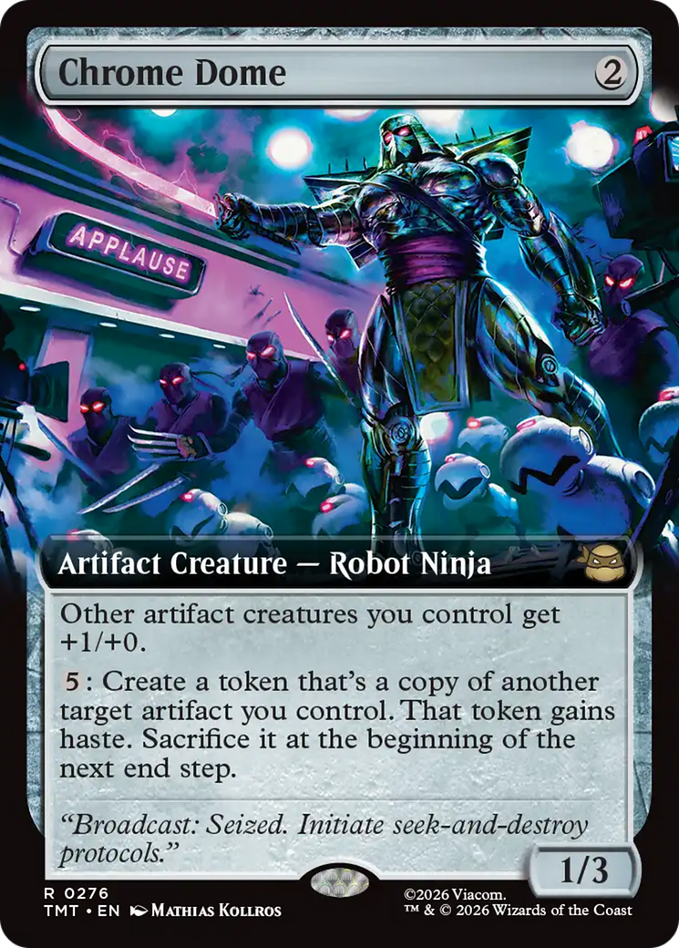 Chrome Dome (Extended Art) [Teenage Mutant Ninja Turtles] - Destination Retro