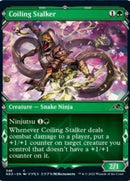 Coiling Stalker (Showcase Ninja) [Kamigawa: Neon Dynasty] - Destination Retro