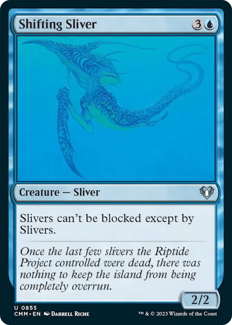 Shifting Sliver [Commander Masters] - Destination Retro