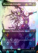 Phyrexian Crusader (Borderless Ichor Step-and-Compleat Foil) [Secret Lair Drop Series] - Destination Retro