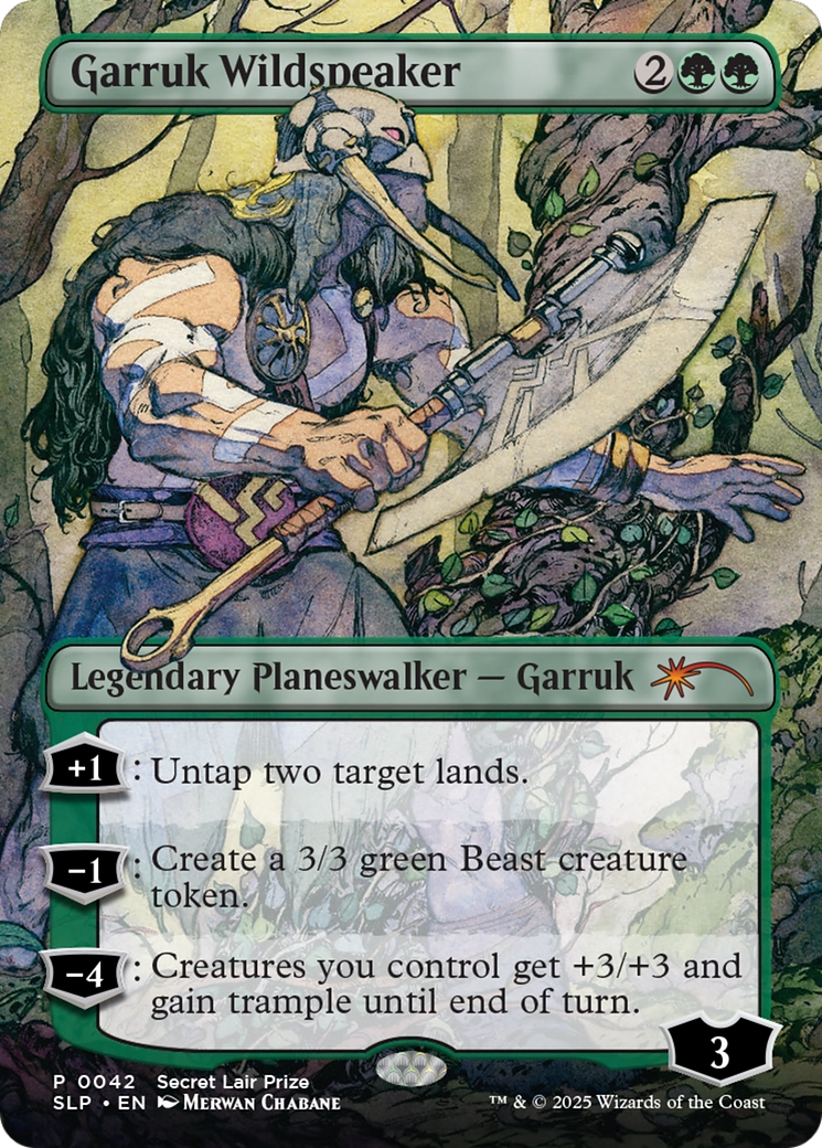 Garruk Wildspeaker [Secret Lair Showdown] - Destination Retro