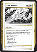 Jund 'Em Out [Mystery Booster 2 Playtest Cards] - Destination Retro