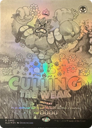 Culling the Weak (Black & White Foil) [Secret Lair Drop Series] - Destination Retro