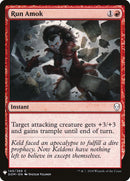 Run Amok [Mystery Booster] - Destination Retro