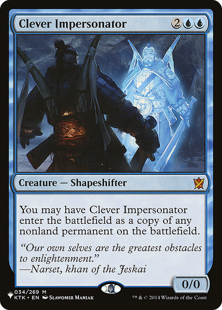Clever Impersonator [The List] - Destination Retro