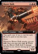 Blaster Hulk (Extended Art) (Ripple Foil) [Modern Horizons 3 Commander] - Destination Retro