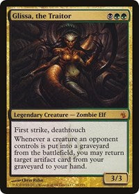 Glissa, the Traitor (Mirrodin Besieged) [Oversize Cards] - Destination Retro