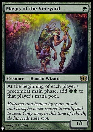 Magus of the Vineyard [The List] - Destination Retro