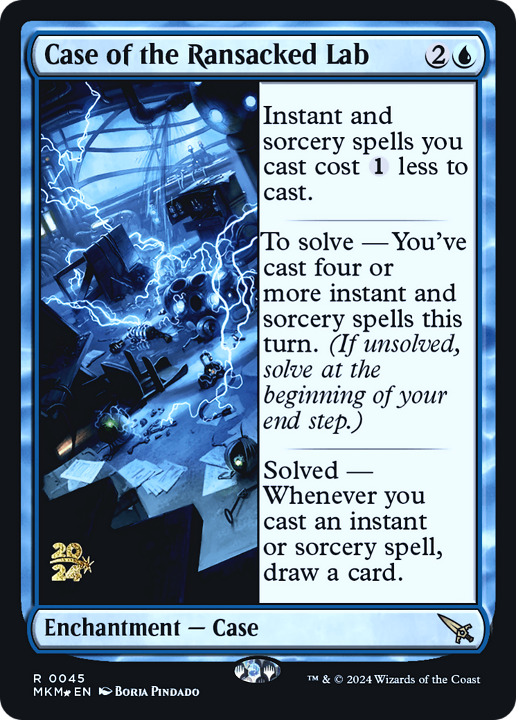 Case of the Ransacked Lab [Murders at Karlov Manor Prerelease Promos] - Destination Retro