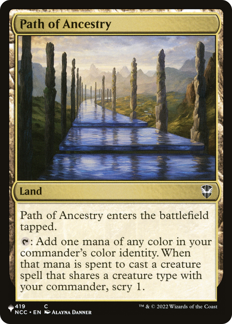 Path of Ancestry (NCC) [The List] - Destination Retro
