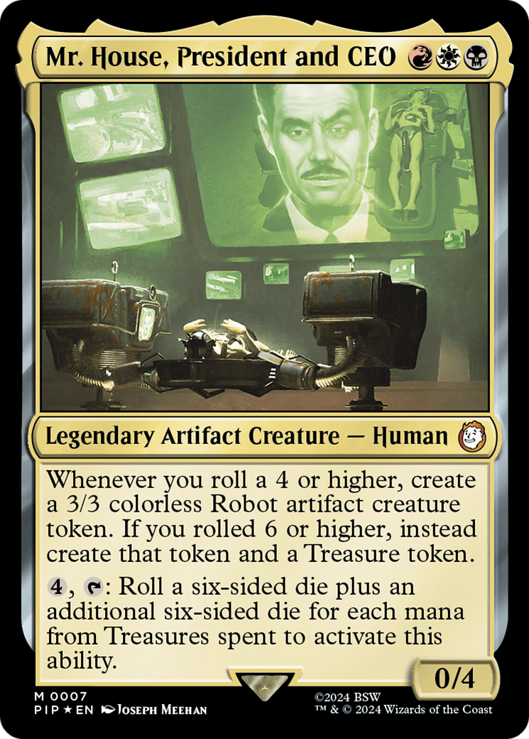 Mr. House, President and CEO [Fallout] - Destination Retro