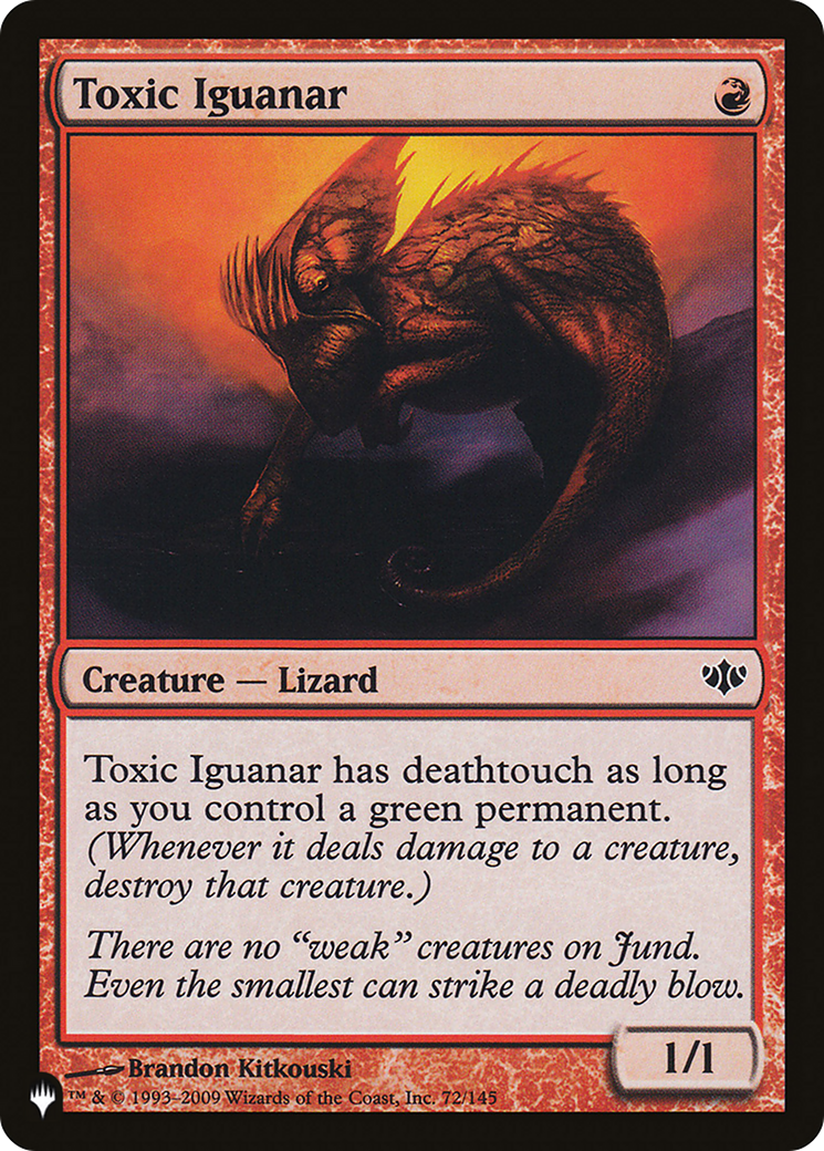 Toxic Iguanar [The List] - Destination Retro