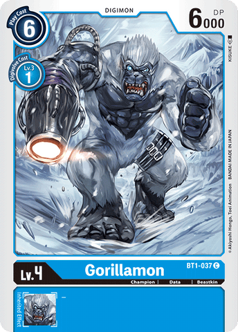 Gorillamon [BT1-037] [Release Special Booster Ver.1.0] - Destination Retro