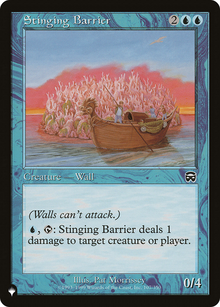 Stinging Barrier [The List] - Destination Retro