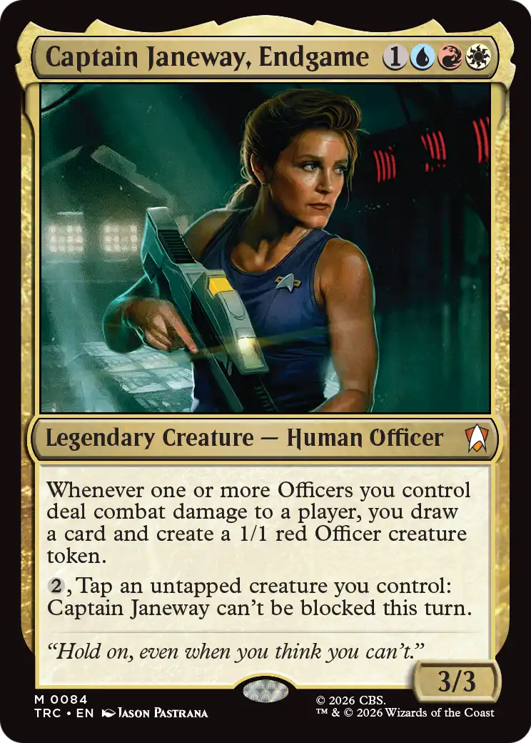 Captain Janeway, Endgame [Star Trek Commander] - Destination Retro