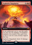 Explosive Singularity (Extended Art) [Kamigawa: Neon Dynasty] - Destination Retro