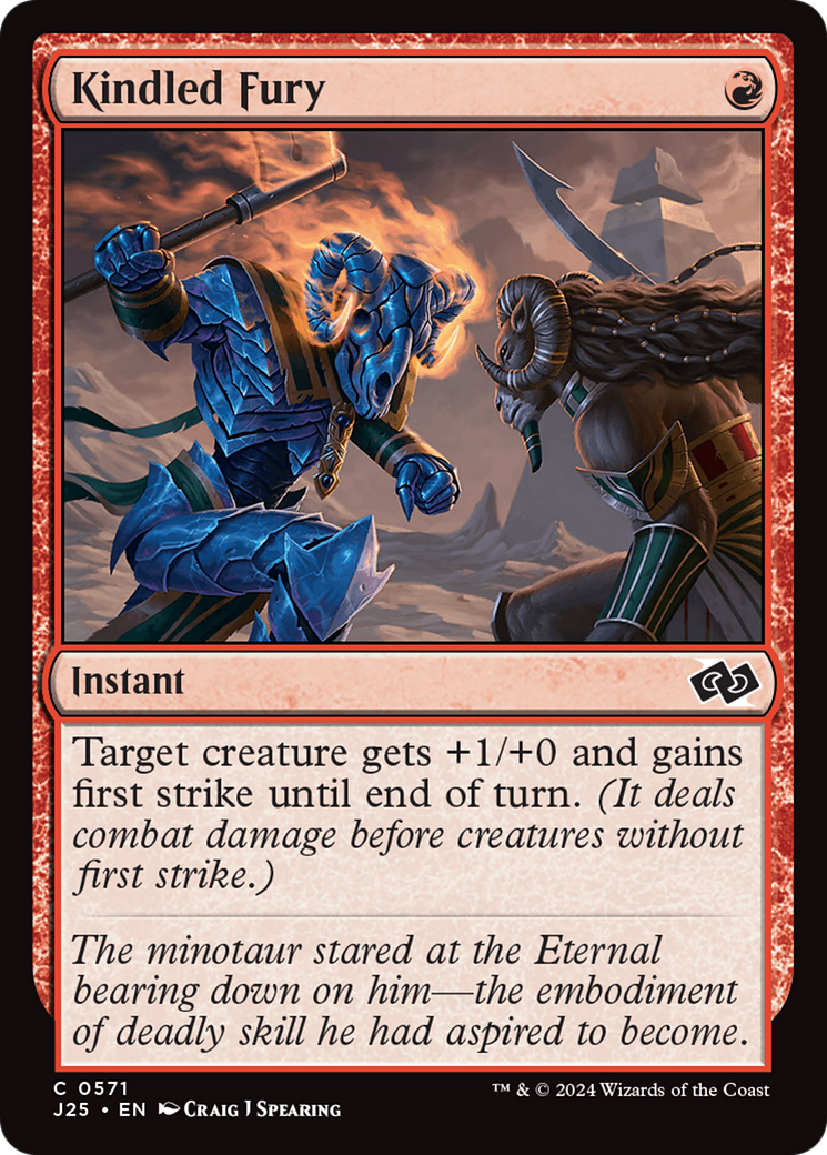 Kindled Fury [Foundations Jumpstart] - Destination Retro