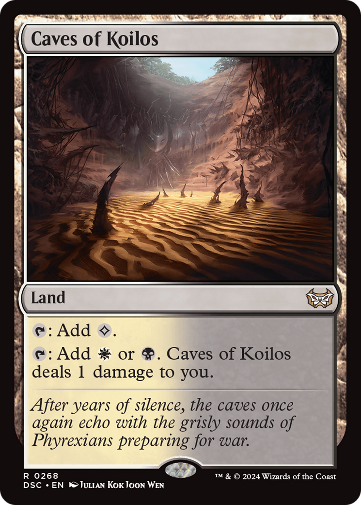 Caves of Koilos [Duskmourn: House of Horror Commander] - Destination Retro