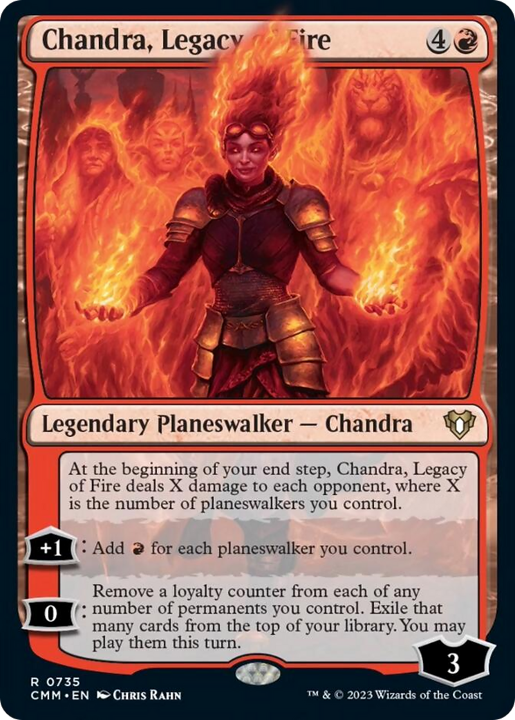 Chandra, Legacy of Fire [Commander Masters] - Destination Retro