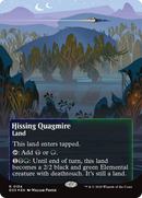 Hissing Quagmire (0154) (Borderless) (Galaxy Foil) [Edge of Eternities: Stellar Sights] - Destination Retro