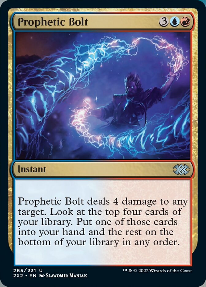 Prophetic Bolt [Double Masters 2022] - Destination Retro