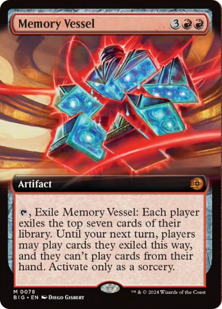 Memory Vessel (Extended Art) [Outlaws of Thunder Junction: The Big Score] - Destination Retro