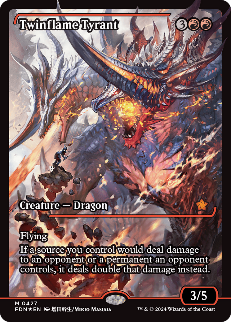 Twinflame Tyrant (Showcase) [Foundations] - Destination Retro