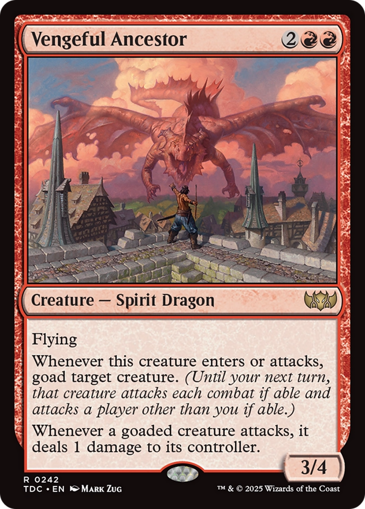 Vengeful Ancestor [Tarkir: Dragonstorm Commander] - Destination Retro