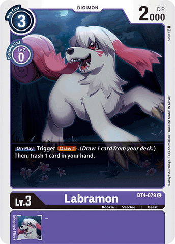 Labramon [BT4-079] [Great Legend] - Destination Retro