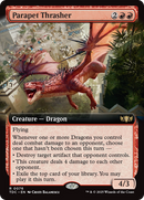 Parapet Thrasher (Extended Art) [Tarkir: Dragonstorm Commander] - Destination Retro