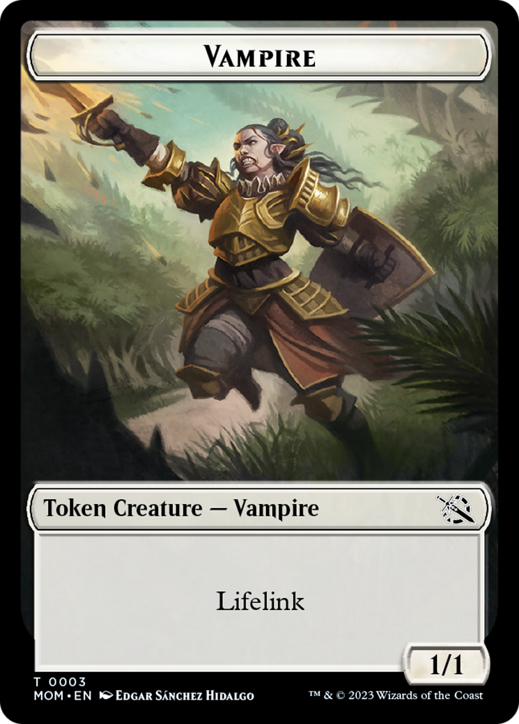 Vampire Token [March of the Machine Tokens] - Destination Retro