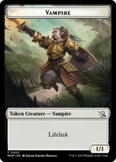 Elemental (9) // Vampire Double-Sided Token [March of the Machine Tokens] - Destination Retro