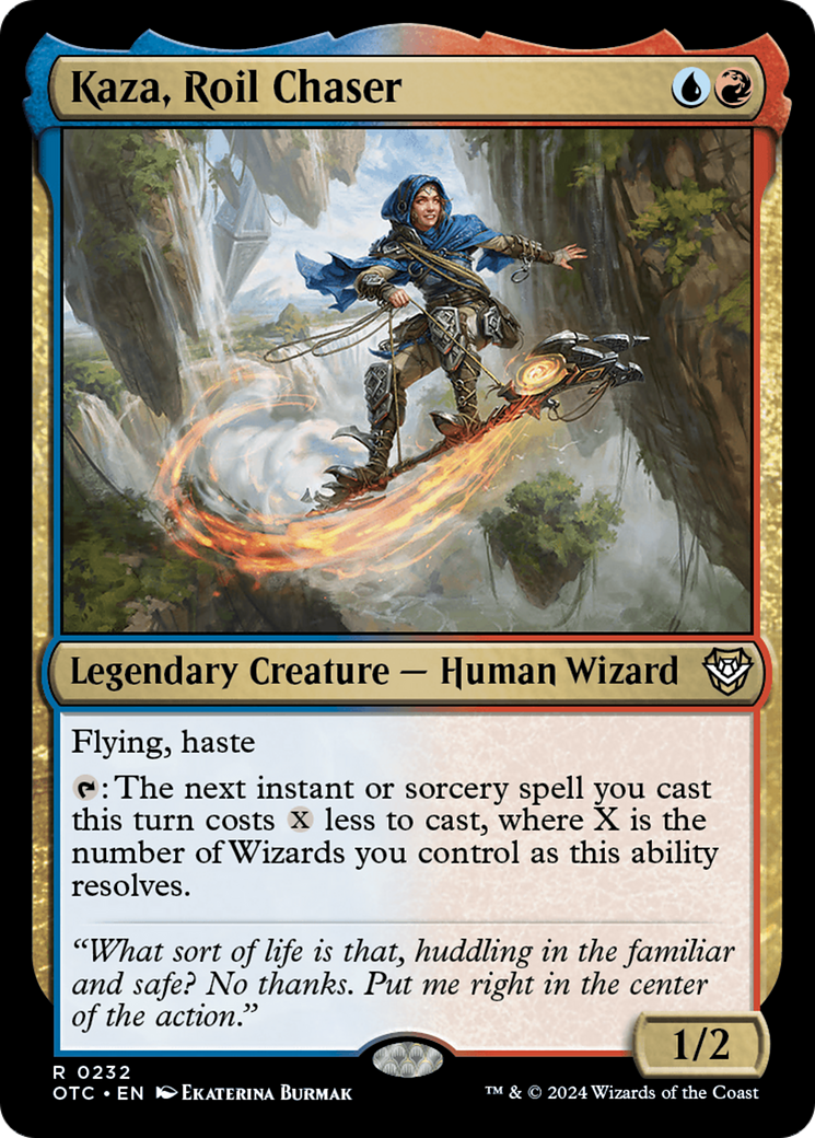 Kaza, Roil Chaser [Outlaws of Thunder Junction Commander] - Destination Retro
